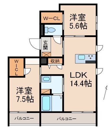 Ｒｅｏの物件間取画像